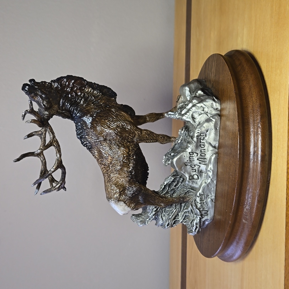 Wimberly "Bugling Monarch" Elk Statue by Masterworks LE
